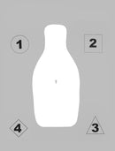 FBI-Q-R PLUS Paper Target