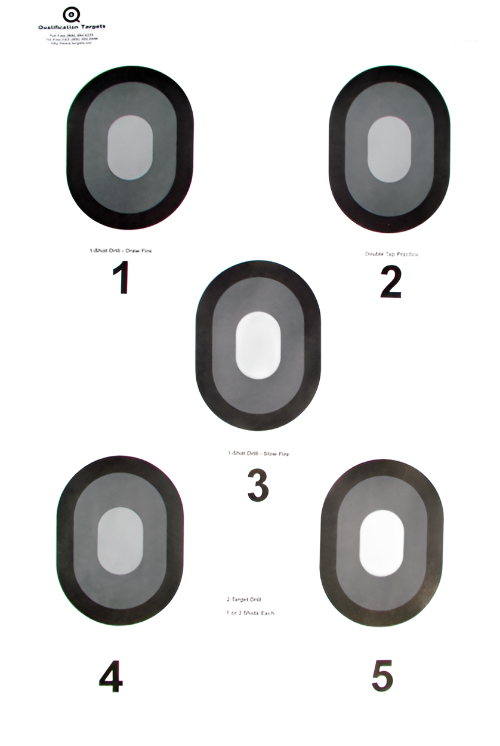 530 Paper Target – Qualification Targets Inc