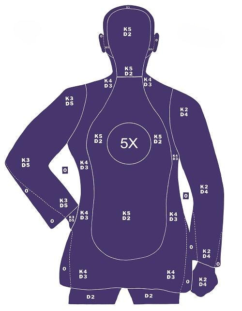 B-21FSX Paper Target – Qualification Targets Inc