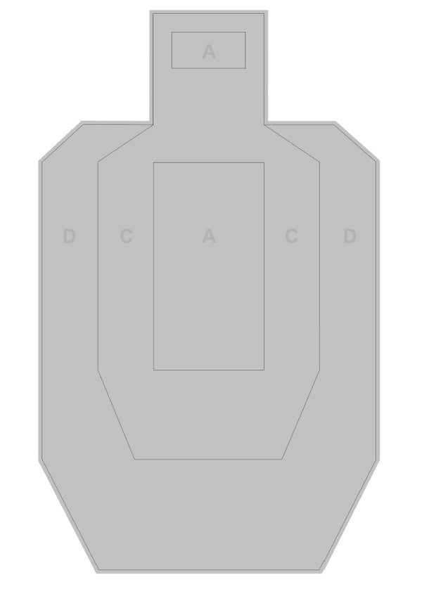 Target One Ipsc IPSC Shooting Targets – Qualification Targets Inc