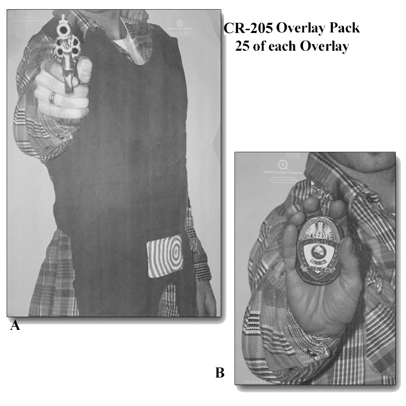 CR-205-O - Target Overlay Set – Qualification Targets Inc