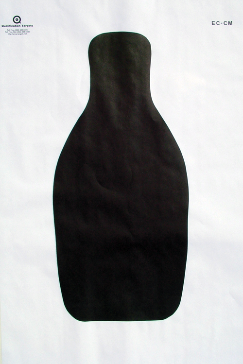 FBI Silhouette Target – Qualification Targets Inc