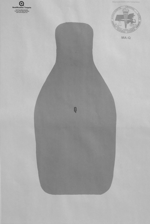 FBI Silhouette Target – Qualification Targets Inc