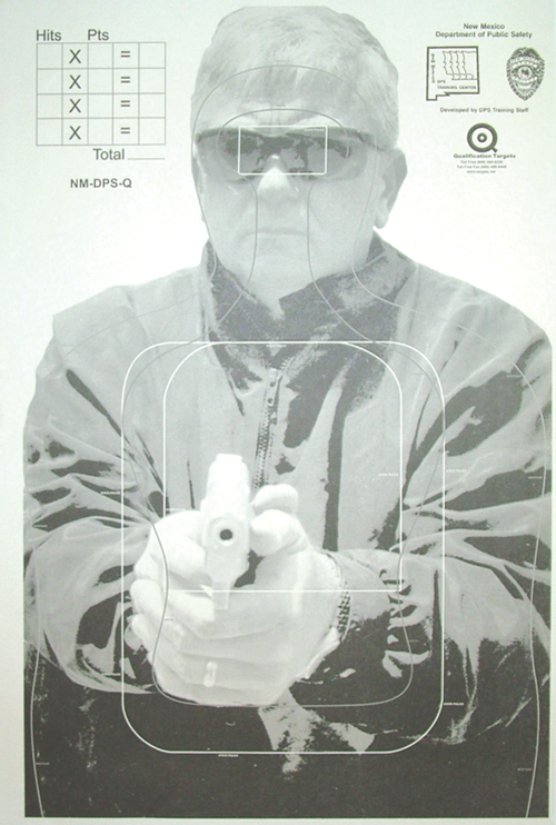 NM-DPS-Q Paper Target – Qualification Targets Inc