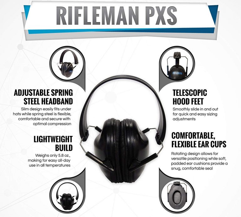 RIFLEMAN PXS - Ear Protection – Qualification Targets Inc